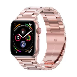 Ремешок Goospery Metal Band Apple Watch (44 mm) [Rose-Gold]